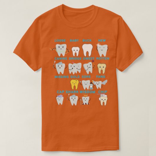 Funny Dentist Different Tooth Classic TShirt (Design voorkant)