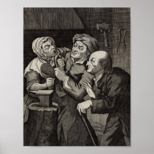 Funny Dentist Kantoor Antiek Dentistry Poster