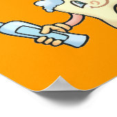 Funny Dentist Kantoor Art Poster (Hoek)