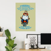 Funny Dentist Kantoor Wall Art Poster (Thuiskantoor)