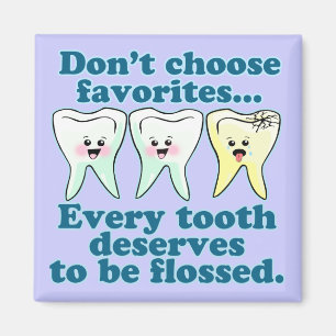 Funny Dentist Magneet