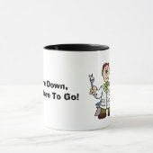 Funny Dentist met pulled tand Mok (Midden)