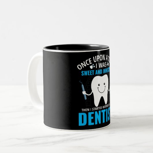 Funny Dentist Mok (Voorkant links)