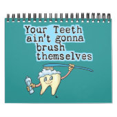 Funny Dentists Kantoor Agenda Kalender (Hoes)