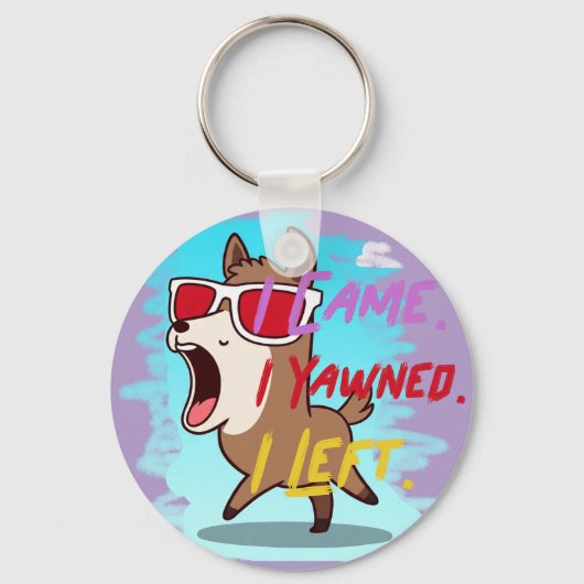 Funny Design Sleutelhanger (Voorkant)