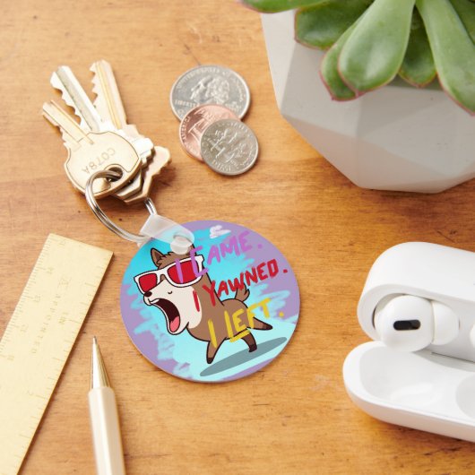 Funny Design  Sleutelhanger (Bureau)