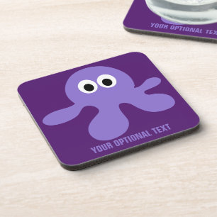 Funny dessous de verre personnalisés Octopus