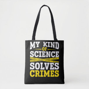 Funny Detective Forensic Science Crime Solver Draagtas