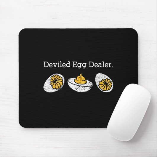 Funny Deviled Egg Er Thanksgiving  Muismat (Met muis)