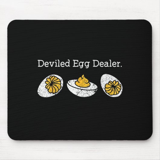 Funny Deviled Egg Er Thanksgiving  Muismat (Voorkant)