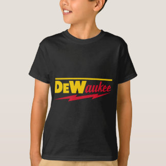 Funny DeWaukee Power Tool-merk T-shirt