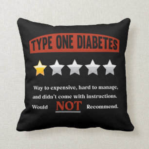 Funny Diabetes Joke Diabetic Humor Kussen