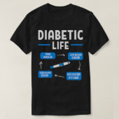 Funny Diabetic Life Diabetes Awareness Pullover (Design voorkant)