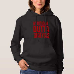 Funny Dialyse voor mannen Nierziekte Patiënt Hoodie