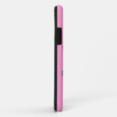 Funny Diamond Mustache met bril Case-Mate iPhone Case (Achterkant/rechts)