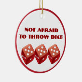 Funny Dice Bunco Ornament (Rechts)