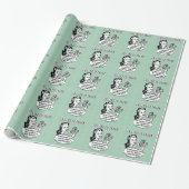 Funny Dice - Ik wil graag bedanken Cadeaupapier (Uitgerold)