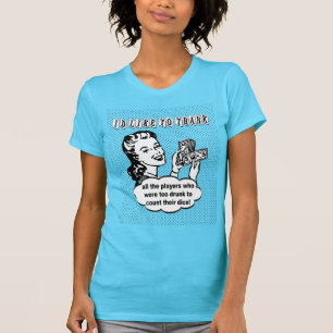 Funny Dice - Ik wil graag bedanken T-shirt