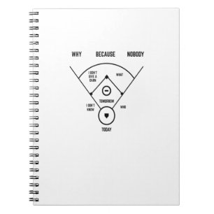 Funny die op de eerste Vintage van Baseball Joke B Notitieboek