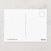 Funny Dierenvriend Zoo Briefkaart (Achterkant)