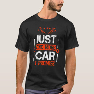 Funny Diesel Mechanic nog een auto die ik beloof T-shirt