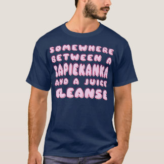 Funny Diet Zapiekanka en Juice Cleans Poolse P T-shirt