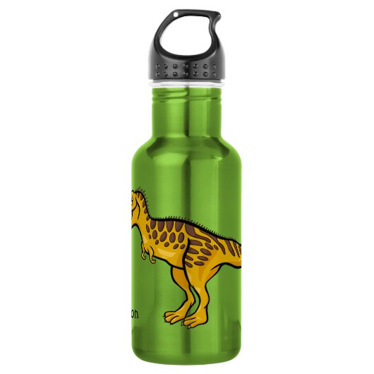 Funny Dinosaur, aangepaste waterflessen Waterfles (Voorkant)