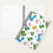 Funny Dinosaur, bladeren Planner (Display)