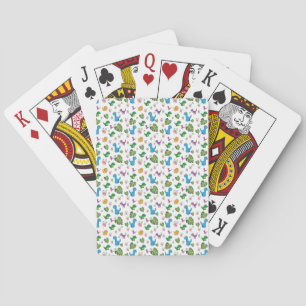 Funny Dinosaur, bladeren Pokerkaarten