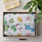 Funny Dinosaur, bladeren Tissuepapier (Geschenk)