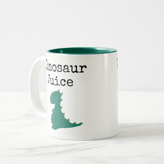 Funny Dinosaur Juice Mug (Devant gauche)