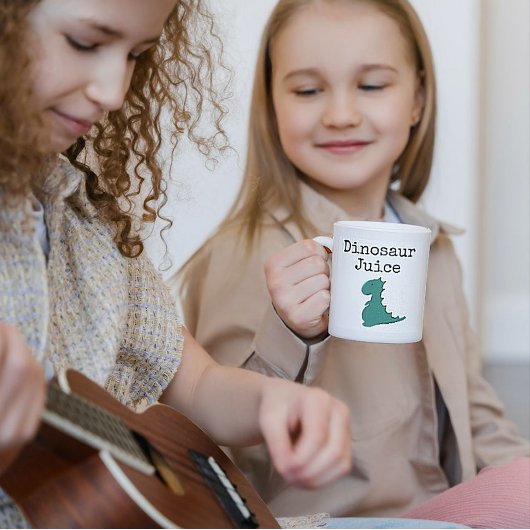 Funny Dinosaur Juice Mug