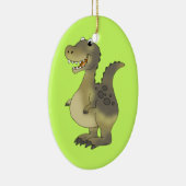 Funny dinosaur keramisch ornament (Rechts)