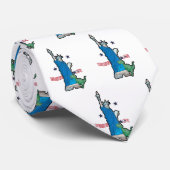 Funny Dinosaur - Kinder T-Rex Stropdas (Opgerold)