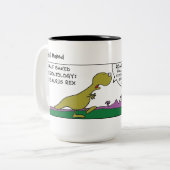 Funny Dinosaur Mok (Voorkant links)