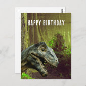 Funny Dinosaur Old Age Birthday Briefkaart (Voorkant / Achterkant)