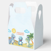 Funny Dinosaurs, Boy's birthday Bedankdoosjes (Geopend)