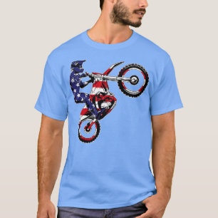 Funny Dirt Bike Art Mannen Women Motorcycle Dirtbi T-shirt