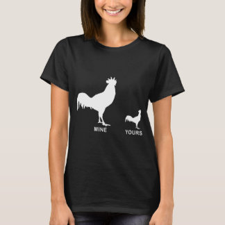 Funny Dirty Chicken T-shirt Rude-offensieve top-of