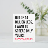 Funny Dirty Naughty Valentines Carte de jour et ca (Debout devant)