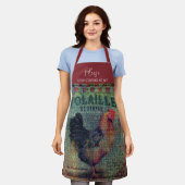 Funny Dirty Rooster Humor voor hem Schort (Gedragen)