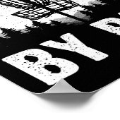 Funny Disc Golf Art For Men Dad Disc Golf Player D Poster (Hoek)