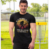 Funny Disc Golf Sasquatch T-shirt