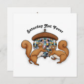 Funny Disco Dancing Squirrels (Voorkant / Achterkant)