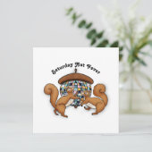 Funny Disco Dancing Squirrels (Staand voorkant)