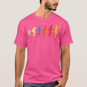 Funny Disk Golf Evolution Frisbee T-shirt