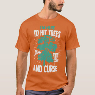 Funny Disk Golf Player T-shirt