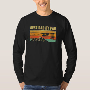 Funny Disk Golf Shirt Papa Mannen Vintage Retro Be