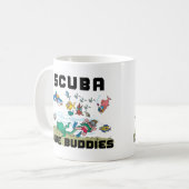 Funny Dive Buddy SCUBA Dive Buddy Koffiemok (Voorkant links)