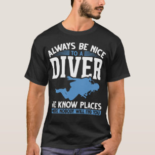Funny Diver Scuba Diving T-shirt